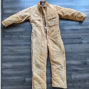 Used Carhartt Coveralls Made in the USA Size 42 R